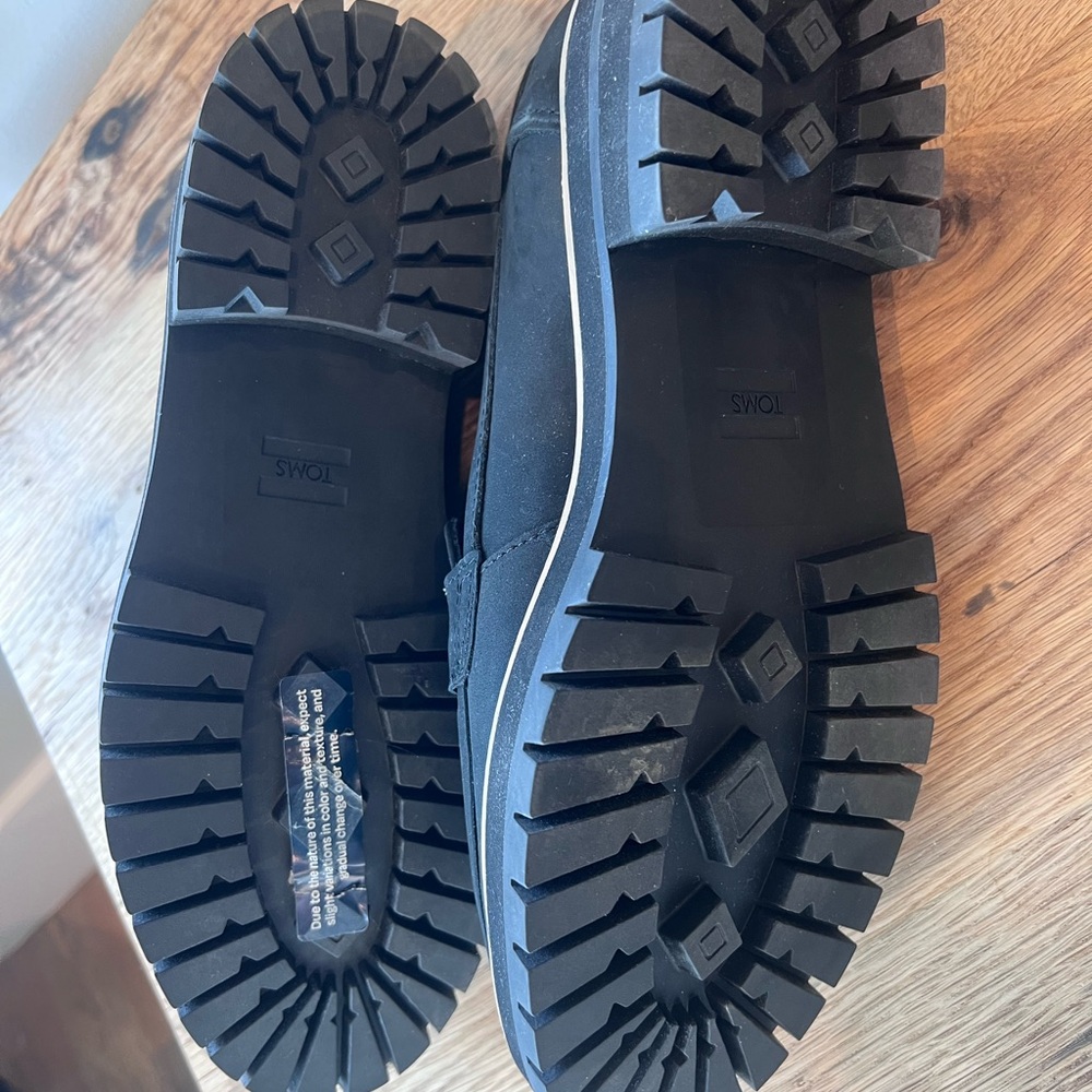 Toms Cara Black Loafers for Women NWOT - Picture 10 of 11